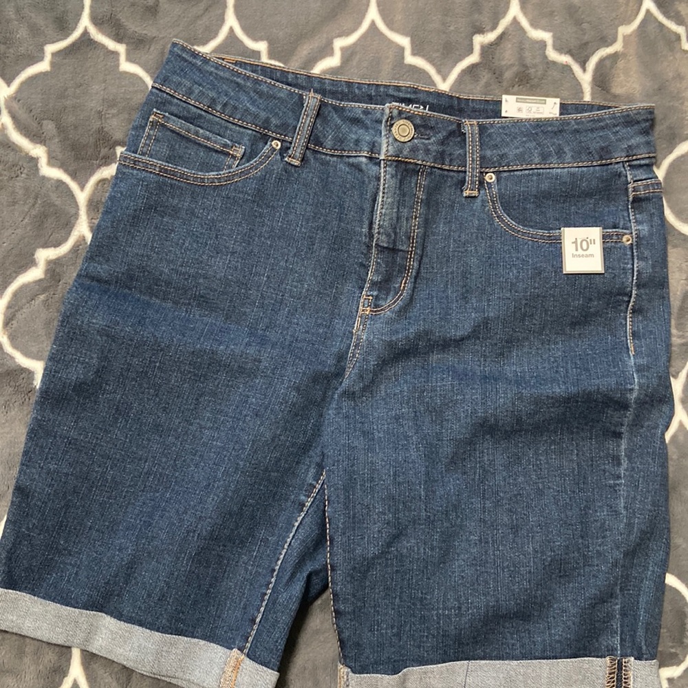 Denim shorts. New with tags